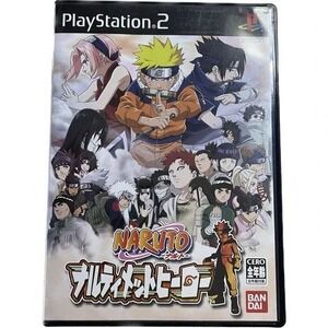 Naruto Ultimate Ninja for Sony PlayStation 2 PS2 - Japan Import - Tested‎ Works!